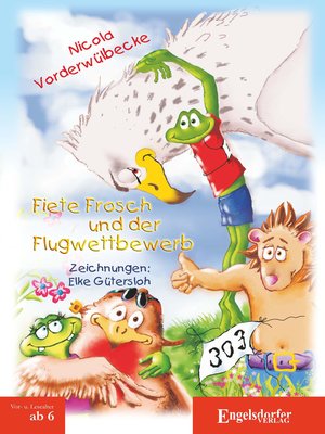 cover image of Fiete Frosch und der Flugwettbewerb